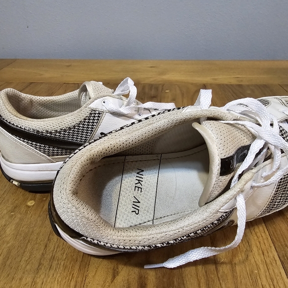 Nike Air size 8.5 golf shoes black & white houndstooth - Picture 8 of 8